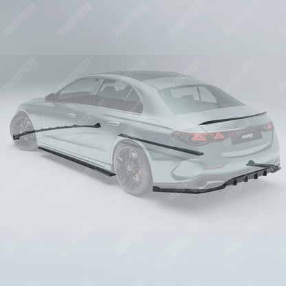 Full Aero Body Kit In Gloss Black For Mercedes E Class W214 2024+
