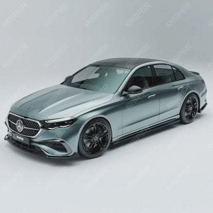 Side Skirt Splitters In Gloss Black For Mercedes E Class W214 2024+