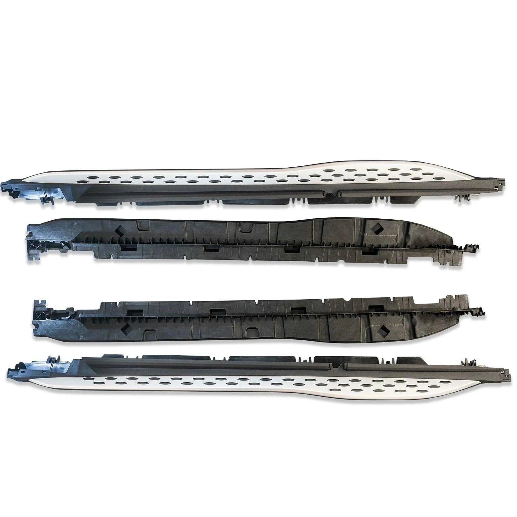 Mercedes GLC 2023 Onwards - Silver Side Step Running Boards - TMC Motorsport