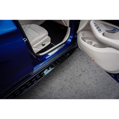Mercedes GLC X253 2015-2022 - OE Style Integrated Side Steps Running Boards In Gloss Black - TMC Motorsport