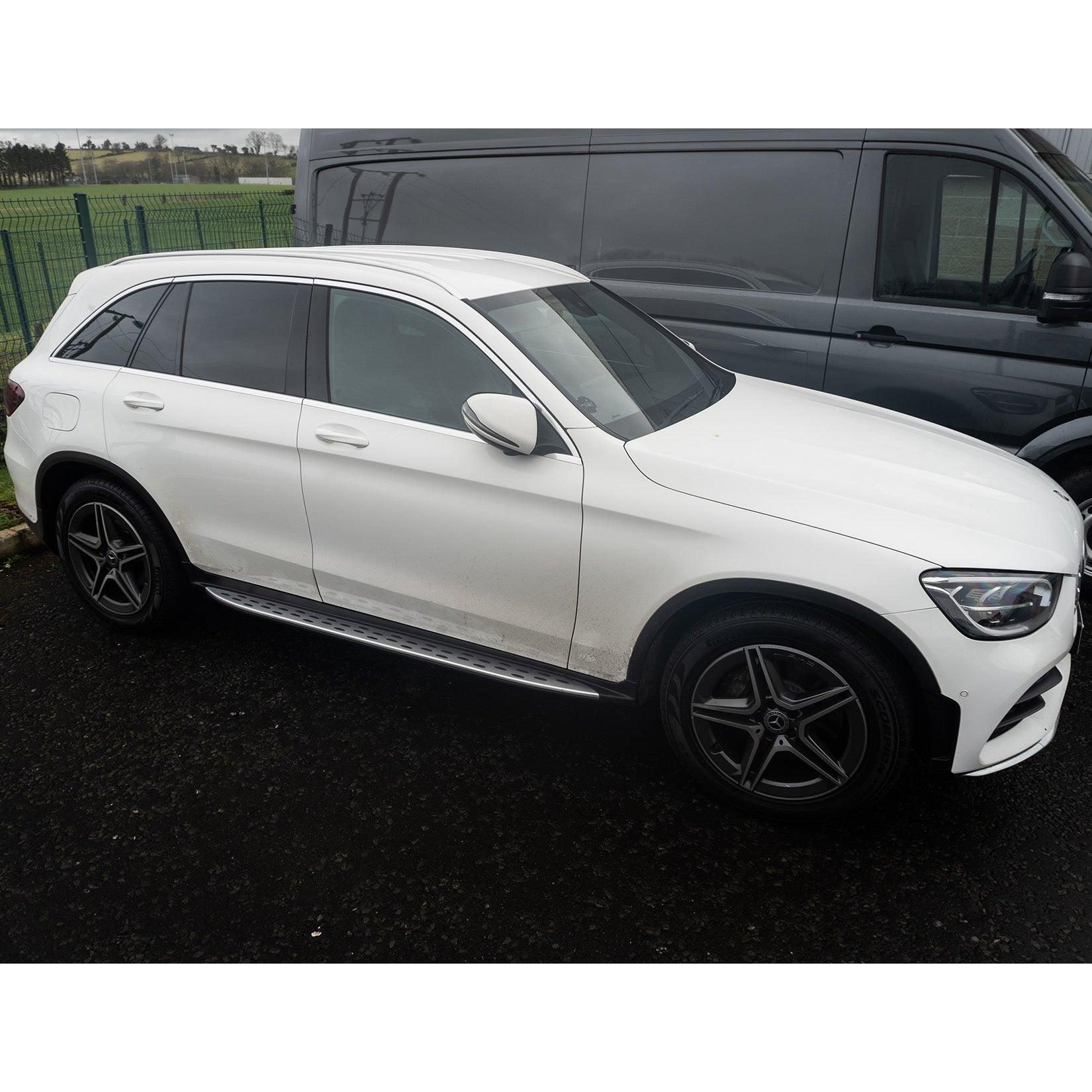 MERCEDES  GLC X253 2015-2022 OE STYLE INTEGRATED SIDE STEPS RUNNING BOARDS -STX8023 - TMC Motorsport
