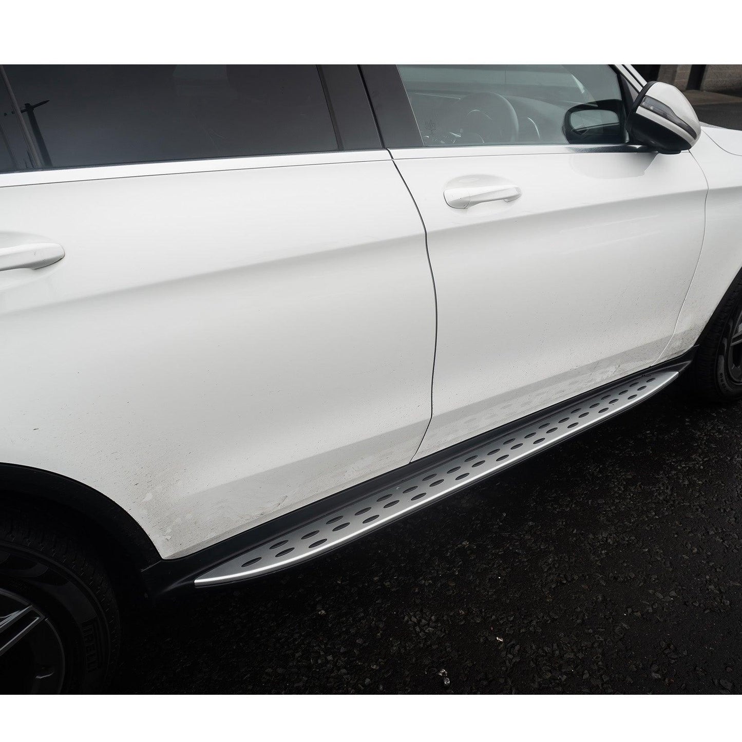 MERCEDES  GLC X253 2015-2022 OE STYLE INTEGRATED SIDE STEPS RUNNING BOARDS -STX8023 - TMC Motorsport