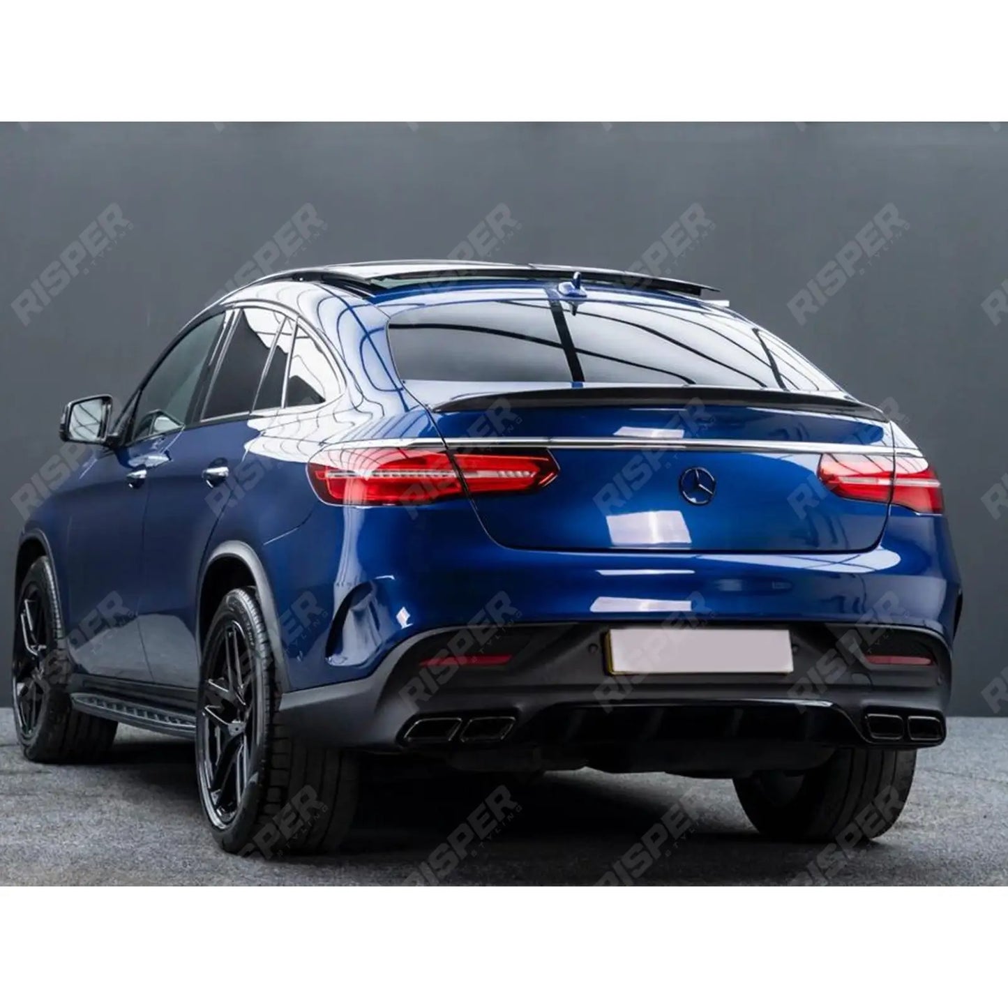 Mercedes GLE Coupe C292 2015 Onwards - OE Style Running Boards Side Steps in Black