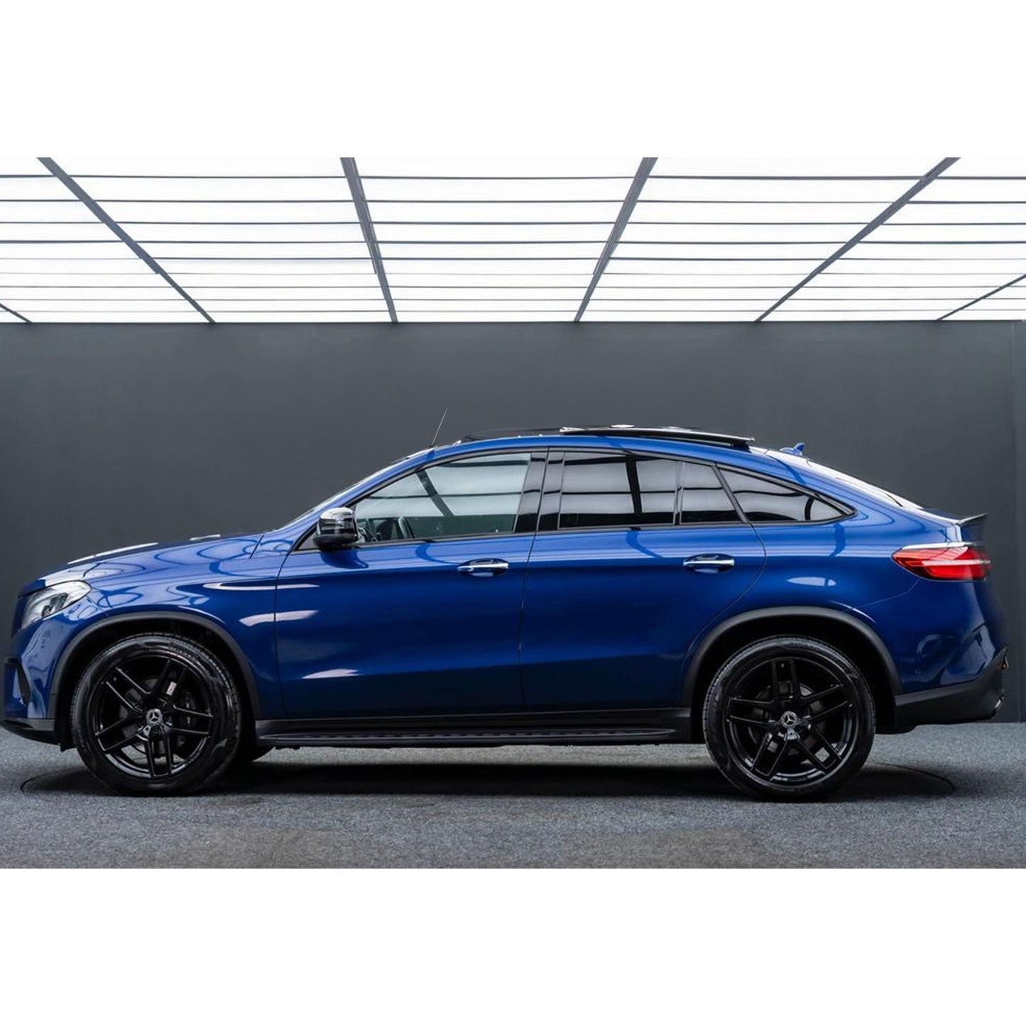 Mercedes GLE Coupe C292 2015 Onwards - OE Style Running Boards Side Steps in Black - TMC Motorsport