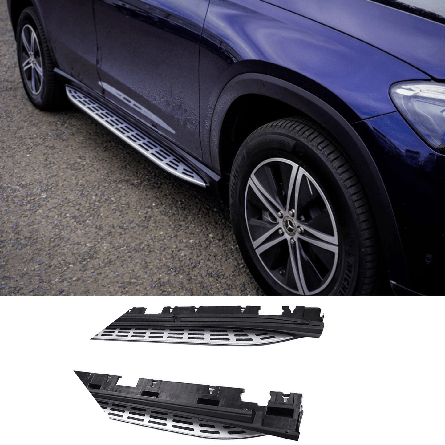 Mercedes GLE W167 2019 Onwards - OE Style Running Boards Side Steps - TMC Motorsport