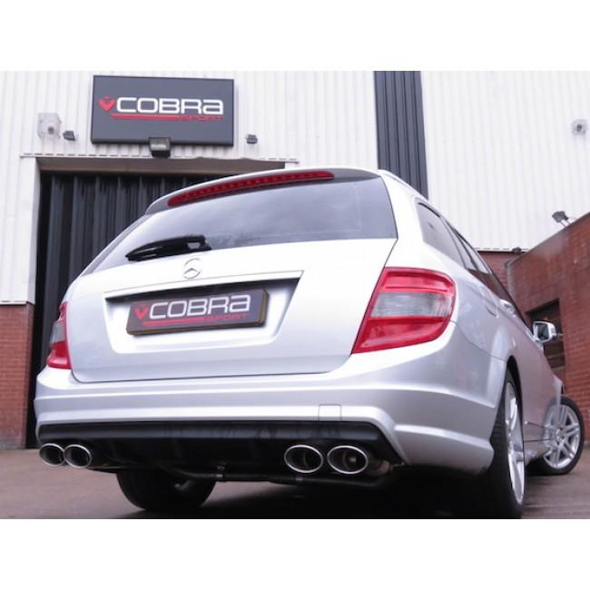 Cobra Sport Mercedes W204 C200/C220/C250 (Diesel) AMG Quad Performance Exhaust - TMC Motorsport