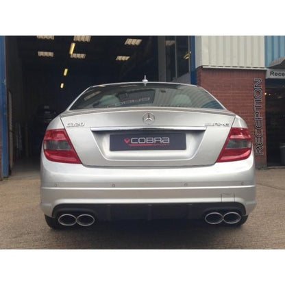 Cobra Sport Mercedes W204 C200/C220/C250 (Diesel) AMG Quad Performance Exhaust - TMC Motorsport