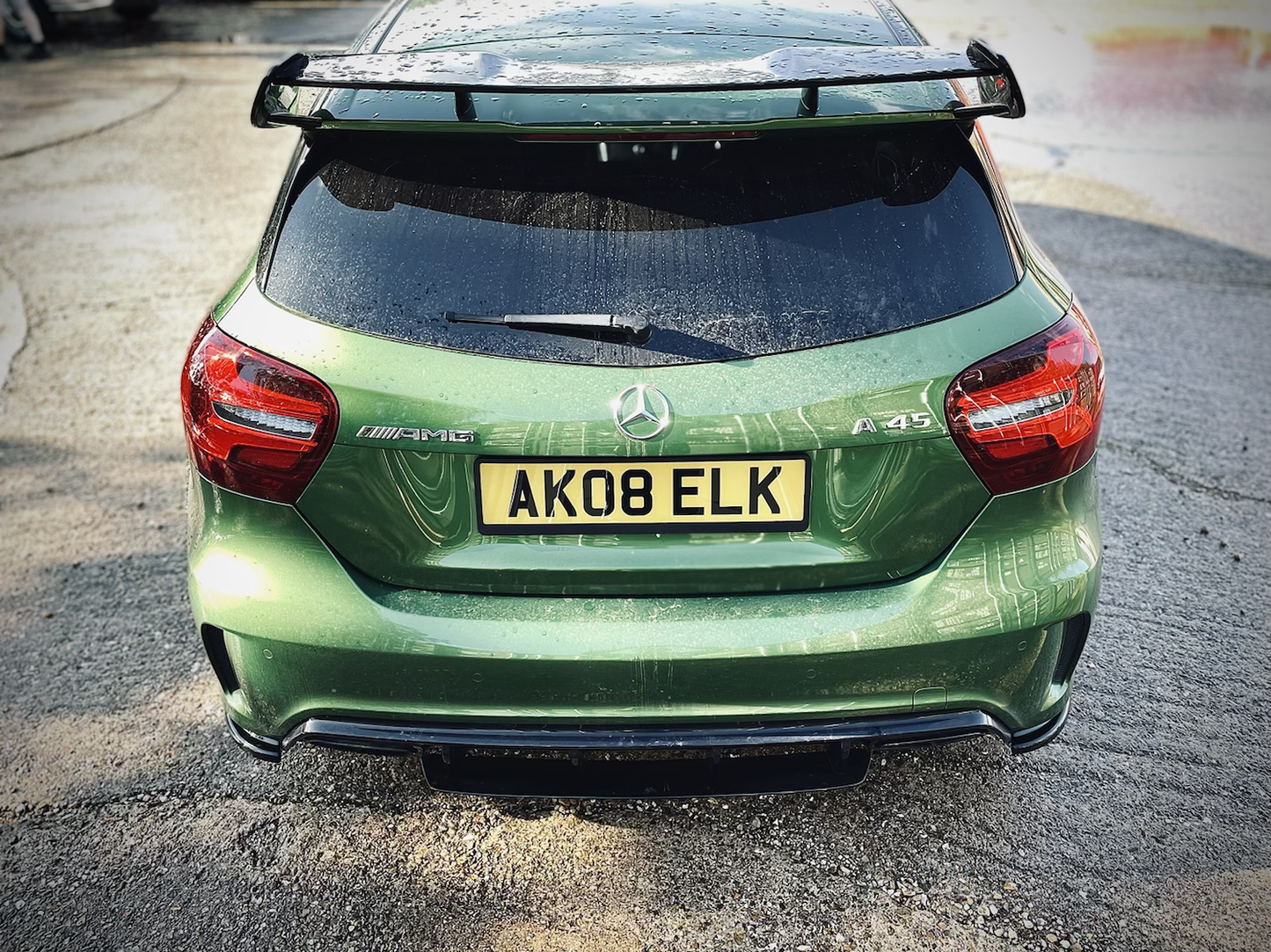Mercedes A45 AMG W176 Facelift Aero - Rear Spats - TMC Motorsport