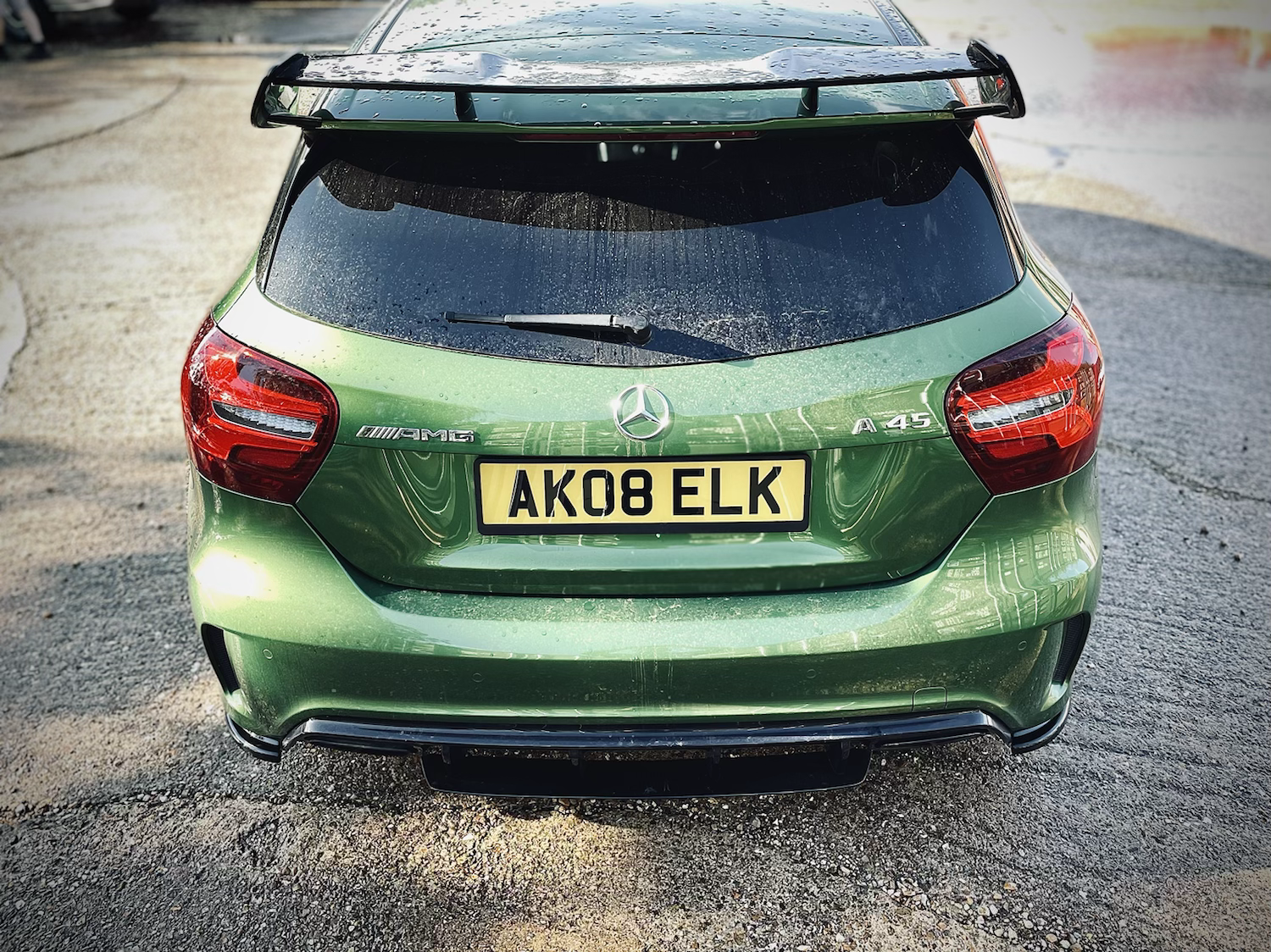 Mercedes A45 AMG W176 Facelift Aero - Rear Spats - TMC Motorsport