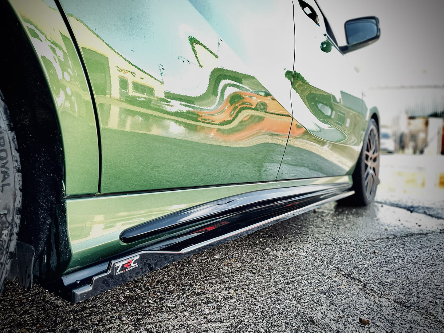 Mercedes A45 AMG W176 Pre Facelift Non-Aero - Side Skirt Splitters - TMC Motorsport