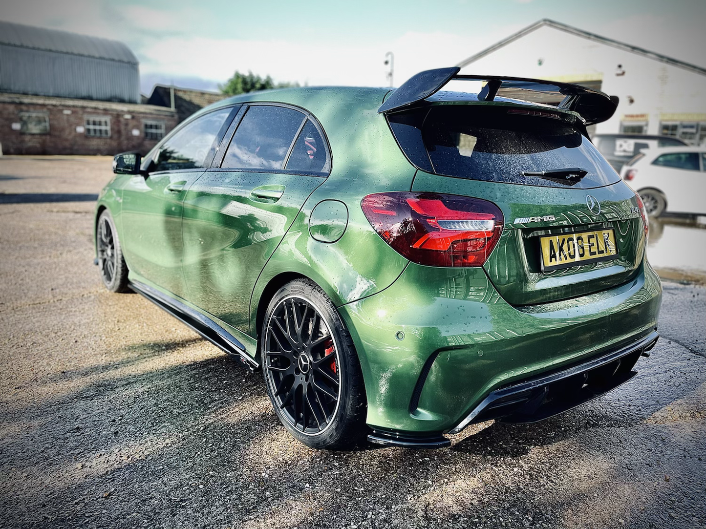 Mercedes A45 AMG W176 Pre Facelift Non-Aero - Side Skirt Splitters - TMC Motorsport