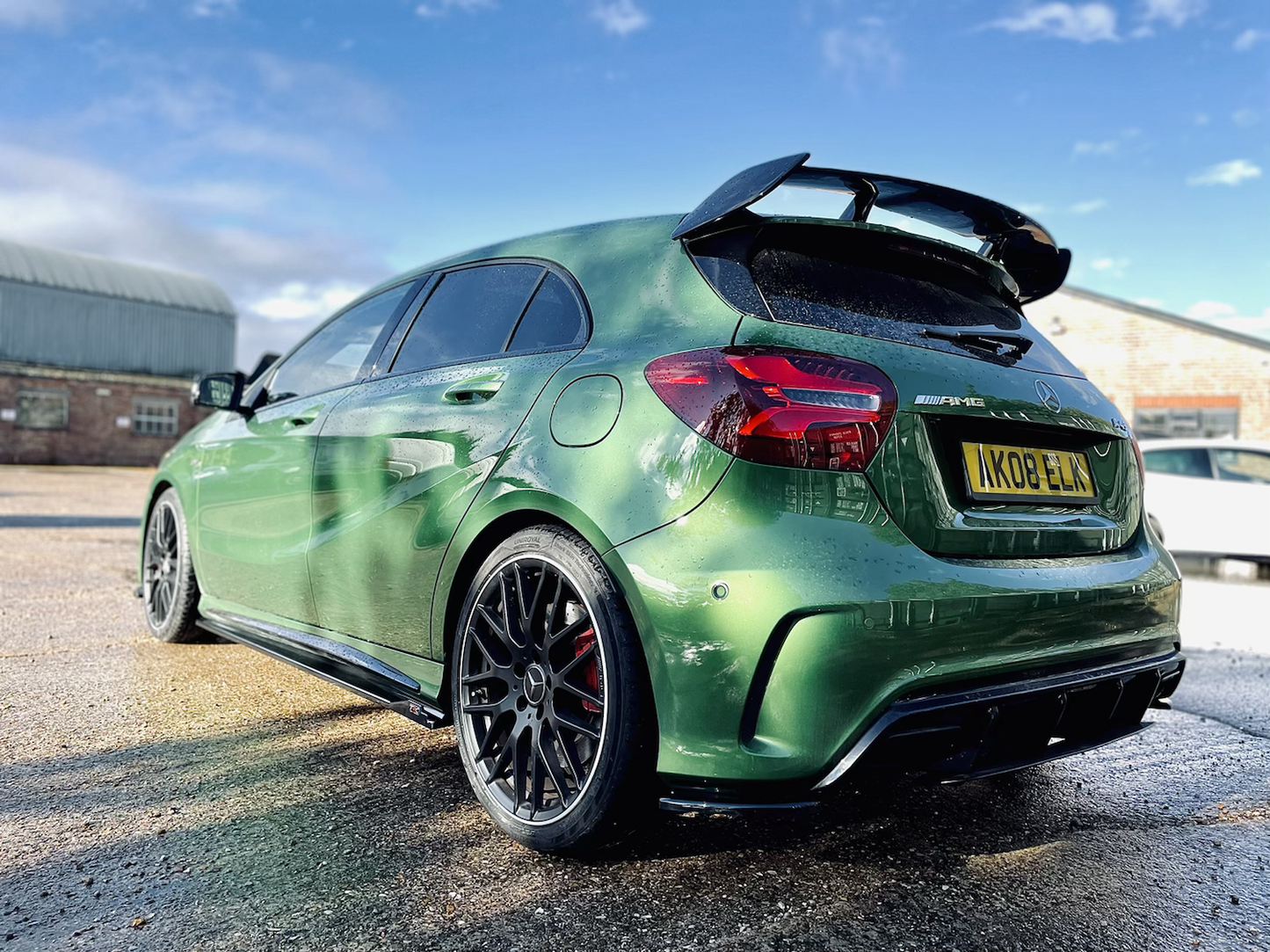 Mercedes A45 AMG W176 Pre Facelift Non-Aero - Side Skirt Splitters - TMC Motorsport