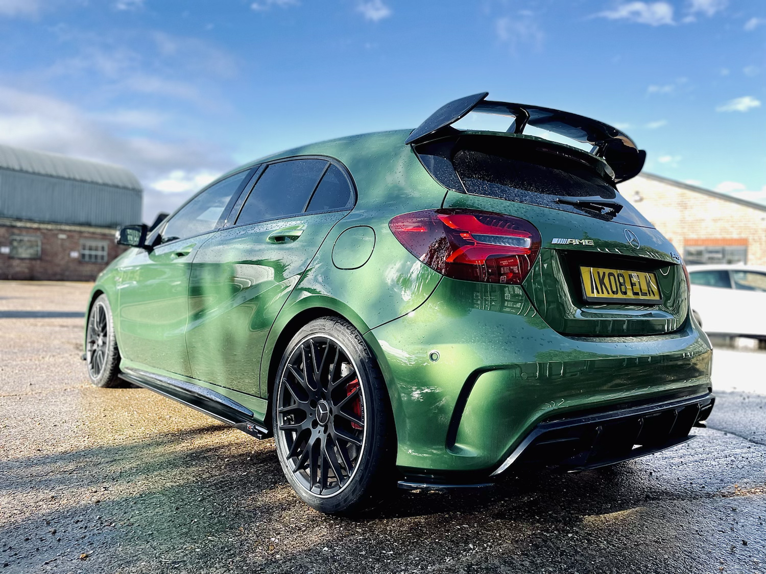 Mercedes A45 AMG W176 Pre Facelift Non-Aero - Side Skirt Splitters - TMC Motorsport