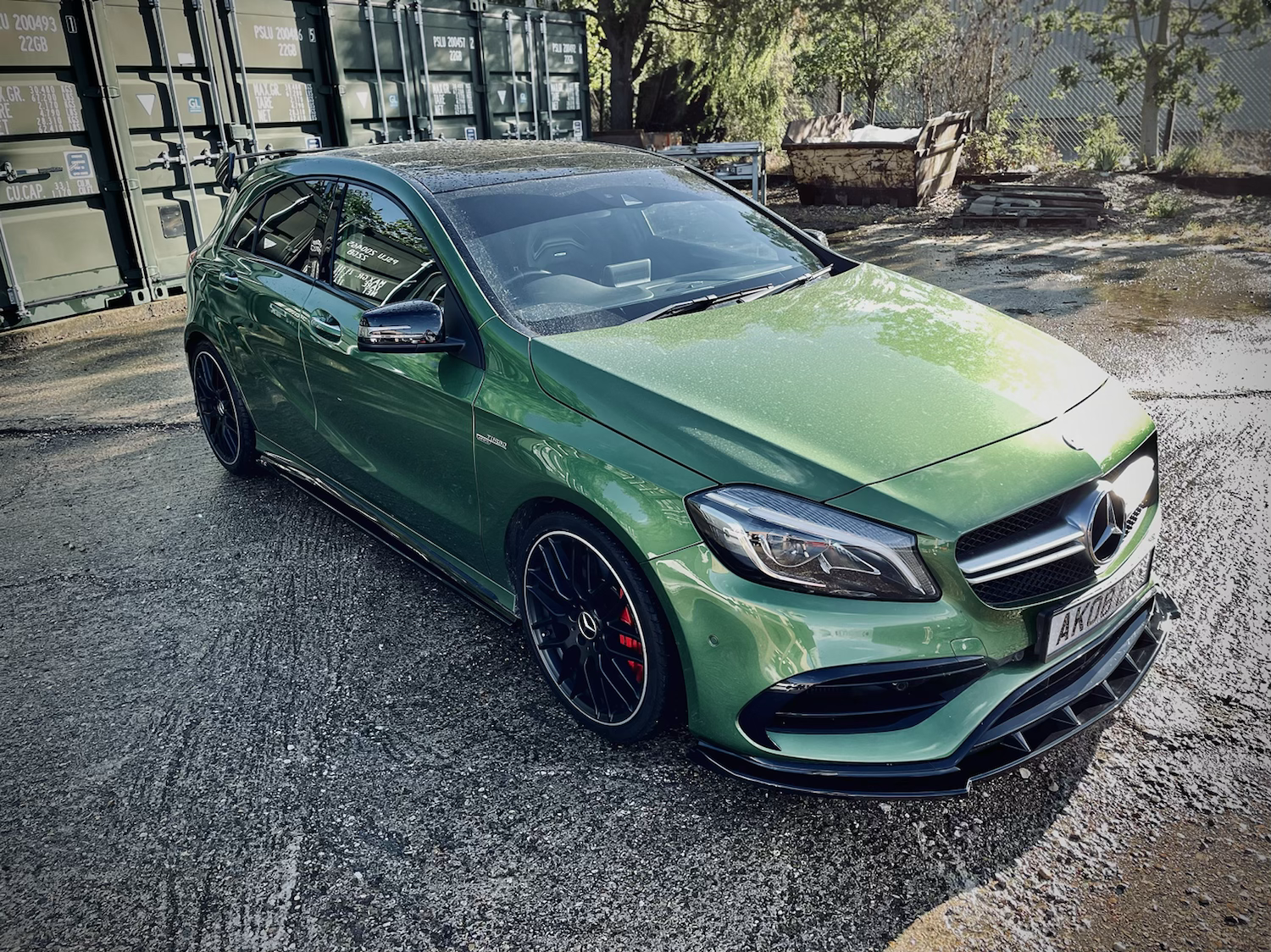 Mercedes A45 AMG W176 Pre Facelift Non-Aero - Front Splitter - TMC Motorsport