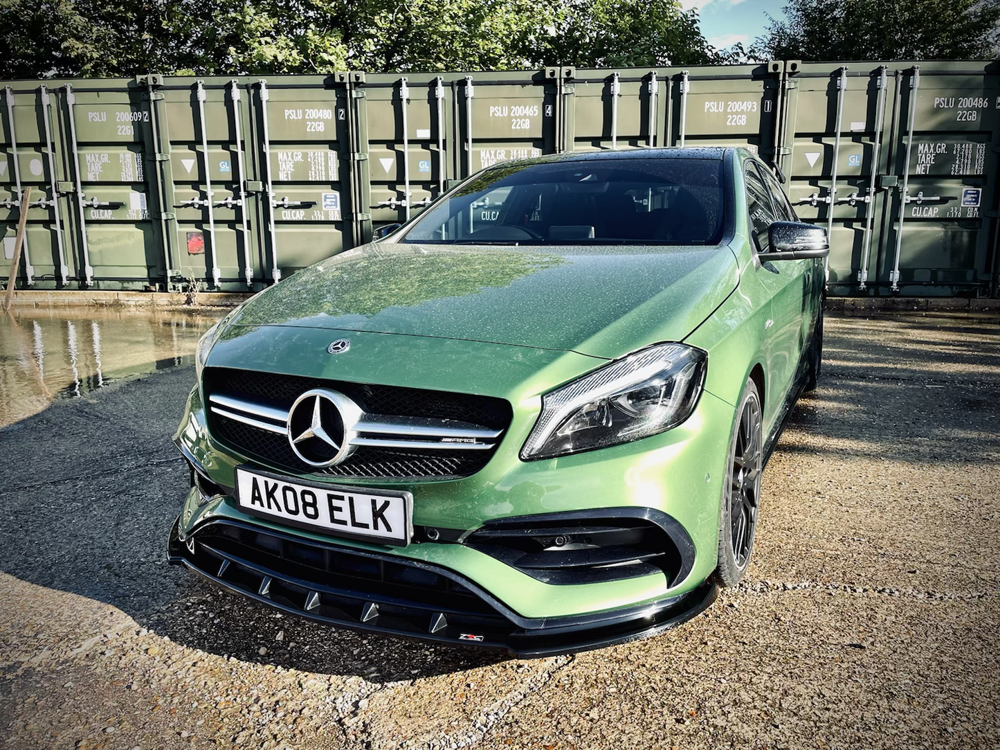 Mercedes A45 AMG W176 Pre Facelift Non-Aero - Front Splitter - TMC Motorsport