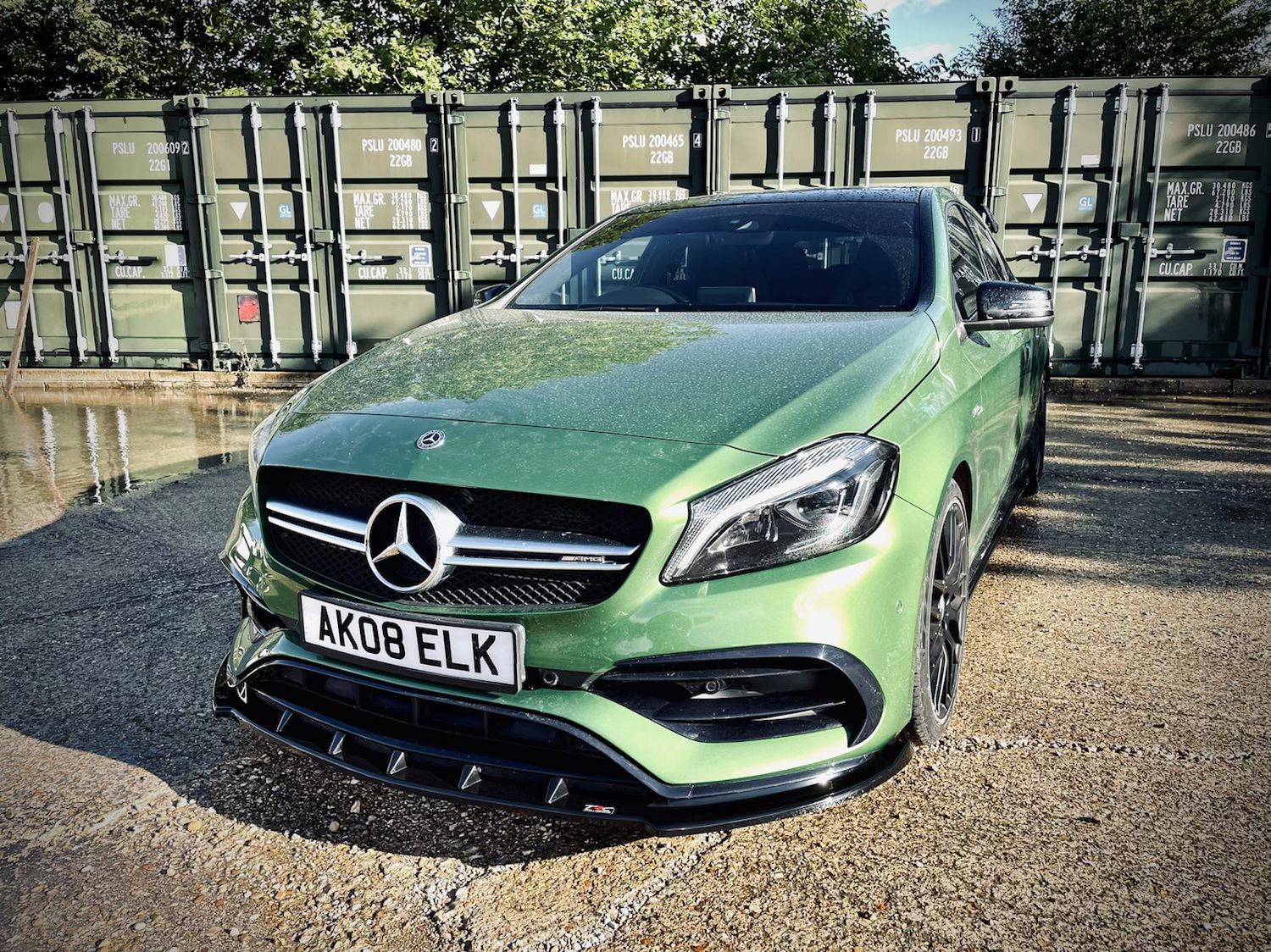 Mercedes A45 AMG W176 Pre Facelift Non-Aero - Front Splitter - TMC Motorsport