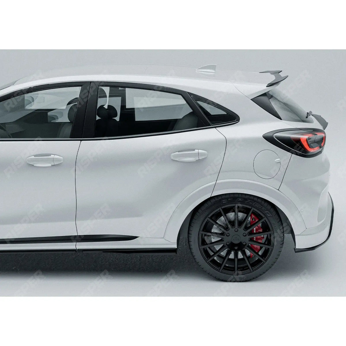 Mid Boot Spoiler In Gloss Black For Ford Puma ST Line & ST Line X 2019+