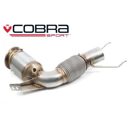 Cobra Sport Mini (Mk3) Cooper S (F56) Sports Cat / De-Cat Downpipe Performance Exhaust - TMC Motorsport