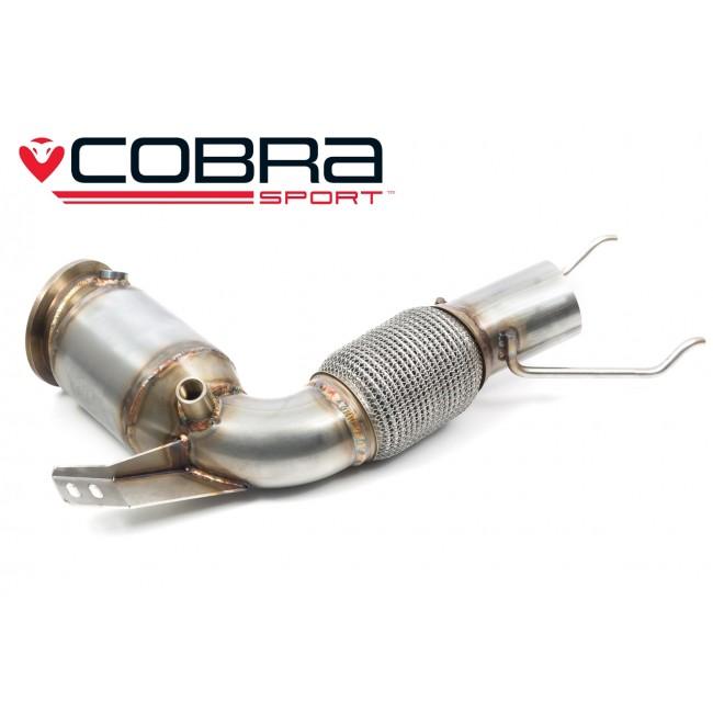 Cobra Sport Mini (Mk3) Clubman Cooper S (F54 LCI) Facelift Sports Cat / De-Cat Downpipe Performance Exhaust - TMC Motorsport