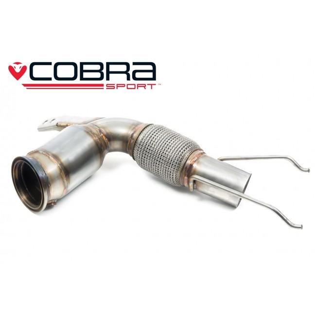 Cobra Sport Mini (Mk3) Cooper S (F56) Sports Cat / De-Cat Downpipe Performance Exhaust - TMC Motorsport