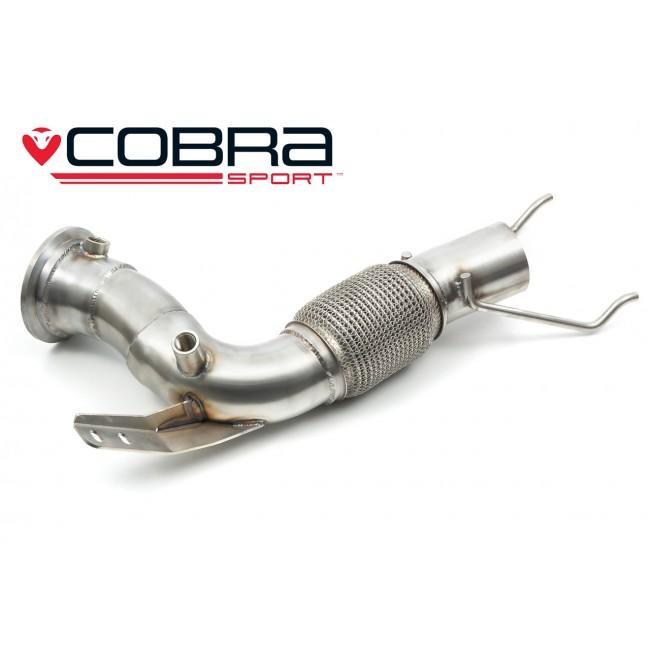 Cobra Sport Mini (Mk3) Clubman Cooper S (F54) Sports Cat / De-Cat Downpipe Performance Exhaust - TMC Motorsport
