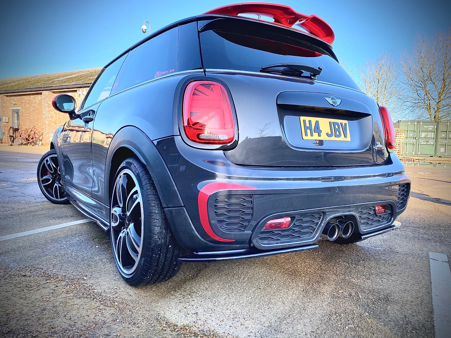 Mini E 3 Rear MINI Cooper S F56 JCW - Rear Spats – TMC Motorsport
