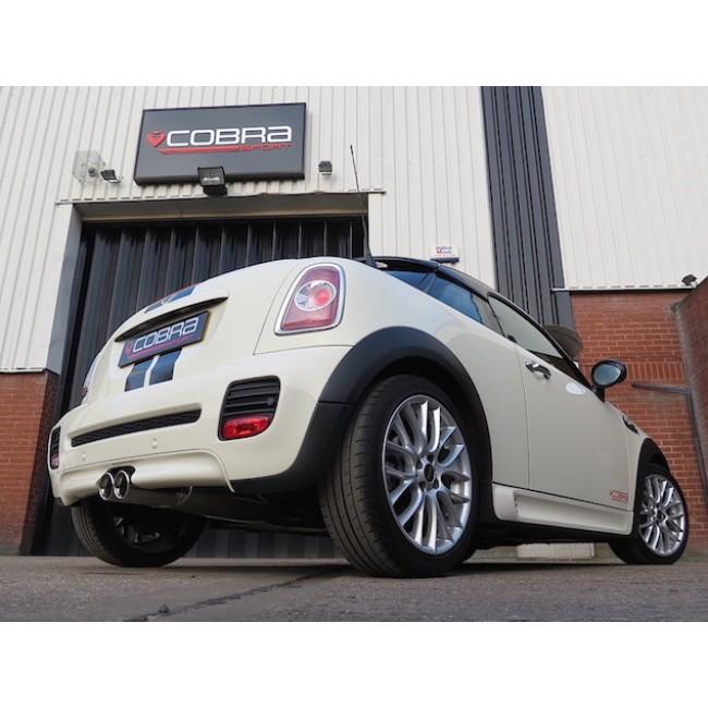 Cobra Sport Mini (Mk2) Cooper S / JCW (R58) Coupe Cat Back Performance Exhaust - TMC Motorsport