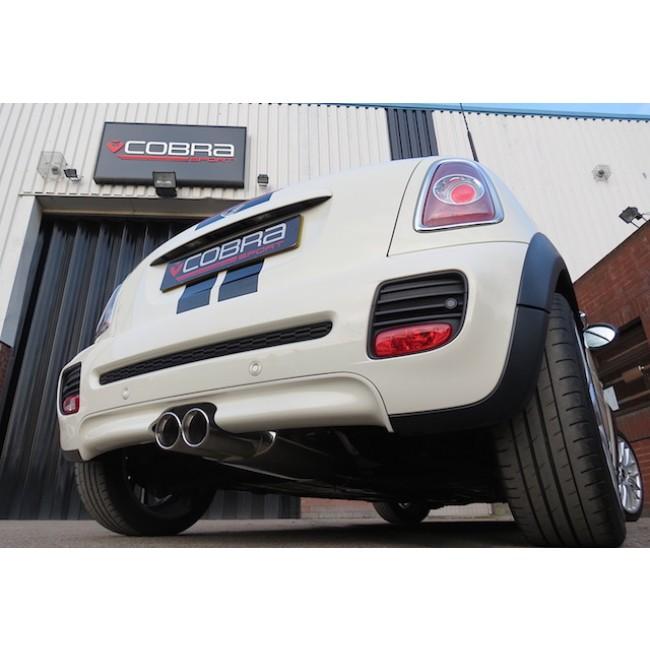 Cobra Sport Mini (Mk2) Cooper S / JCW (R58) Coupe Cat Back Performance Exhaust - TMC Motorsport