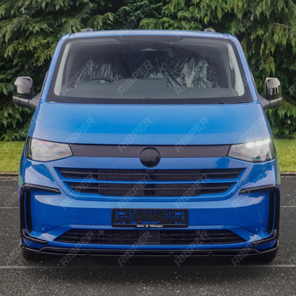 Mirror Cap Replacement Covers In Gloss Black For Volkswagen Transporter T7 2025+