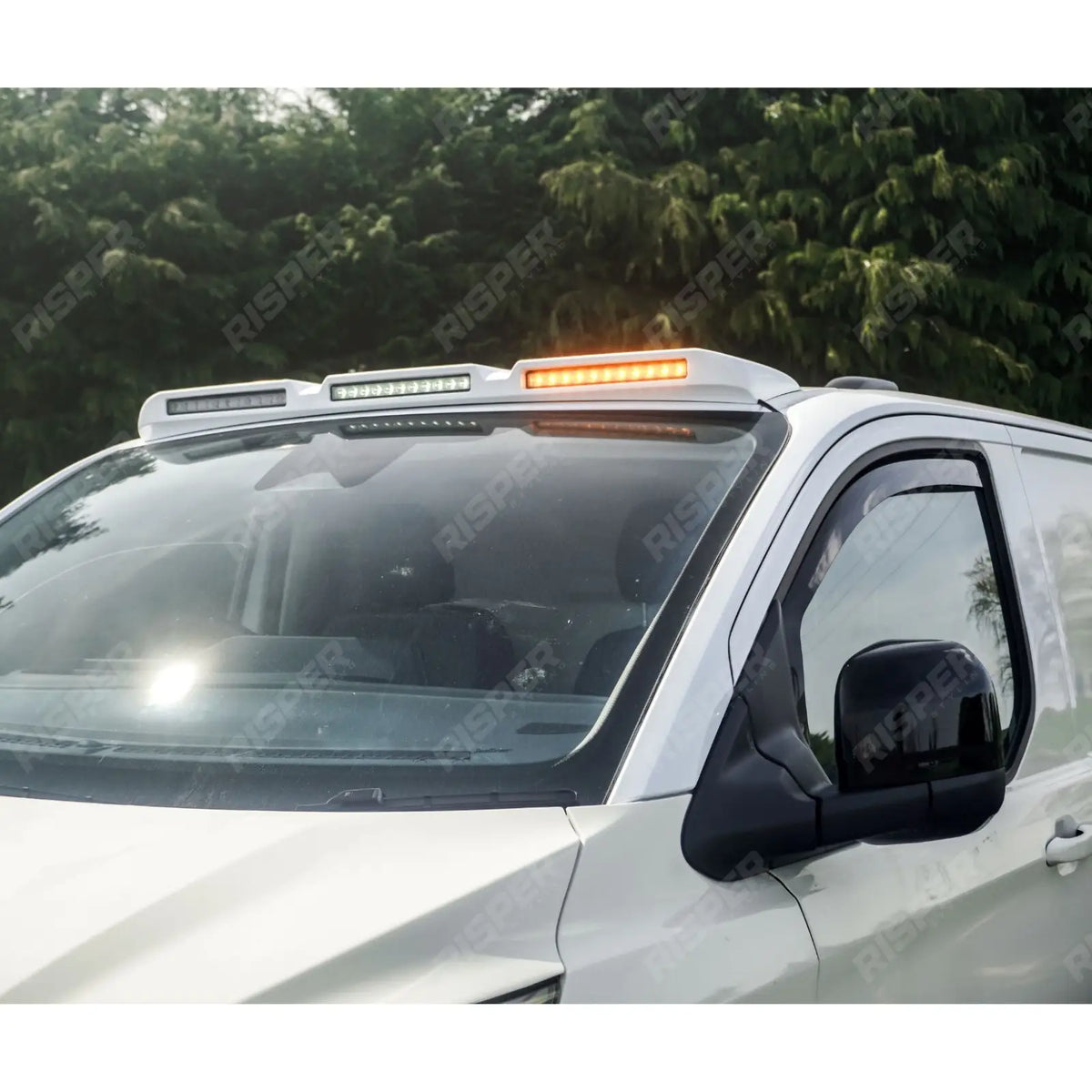 Mirror Cap Replacement In Gloss Black For Ford Transit Custom MK2 2024 on