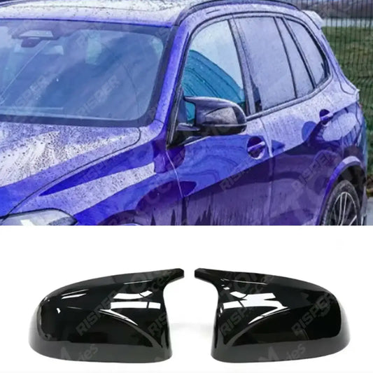 Mirror Covers Gloss Black For BMW X5 G05 LCI M Sport 2023+