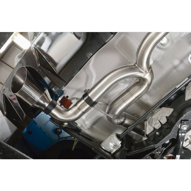 Cobra Sport Ford Focus RS (MK3) Venom Box Delete Race Cat Back Performance Exhaust - TMC Motorsport