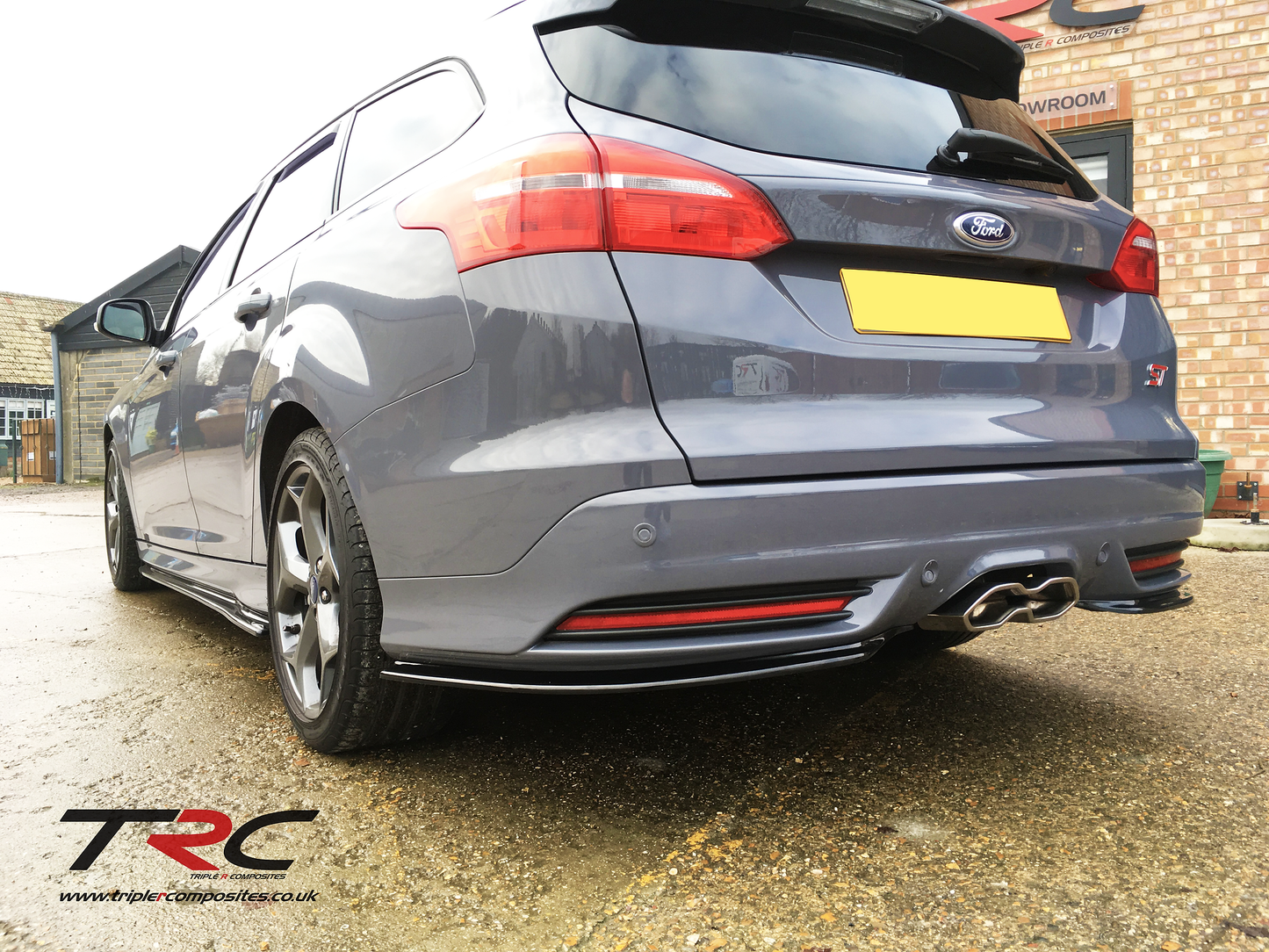 Ford Focus MK3.5 ST250 Estate - Rear Spats - TMC Motorsport
