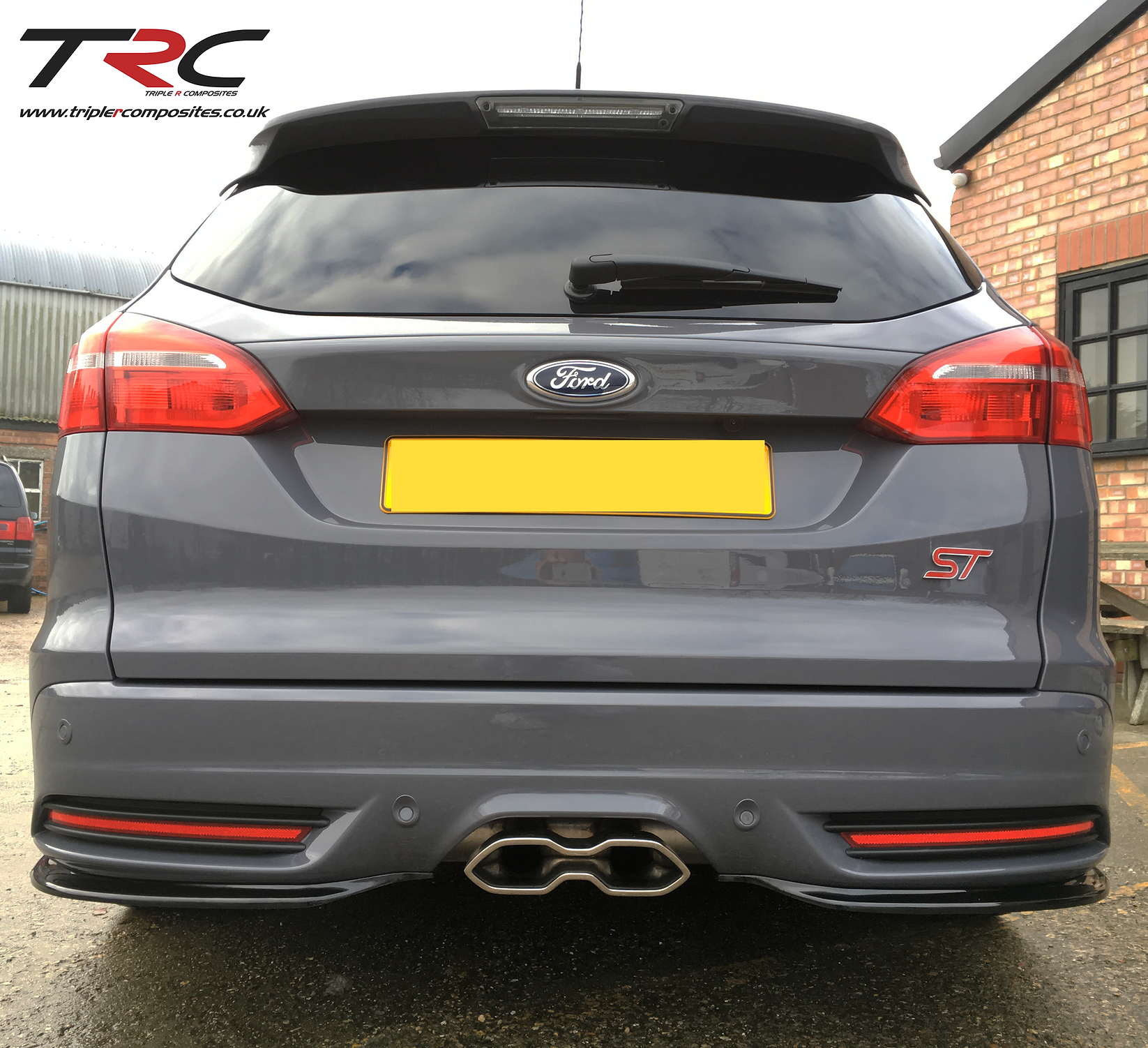 Ford Focus MK3 ST250 Estate - Rear Spats - TMC Motorsport