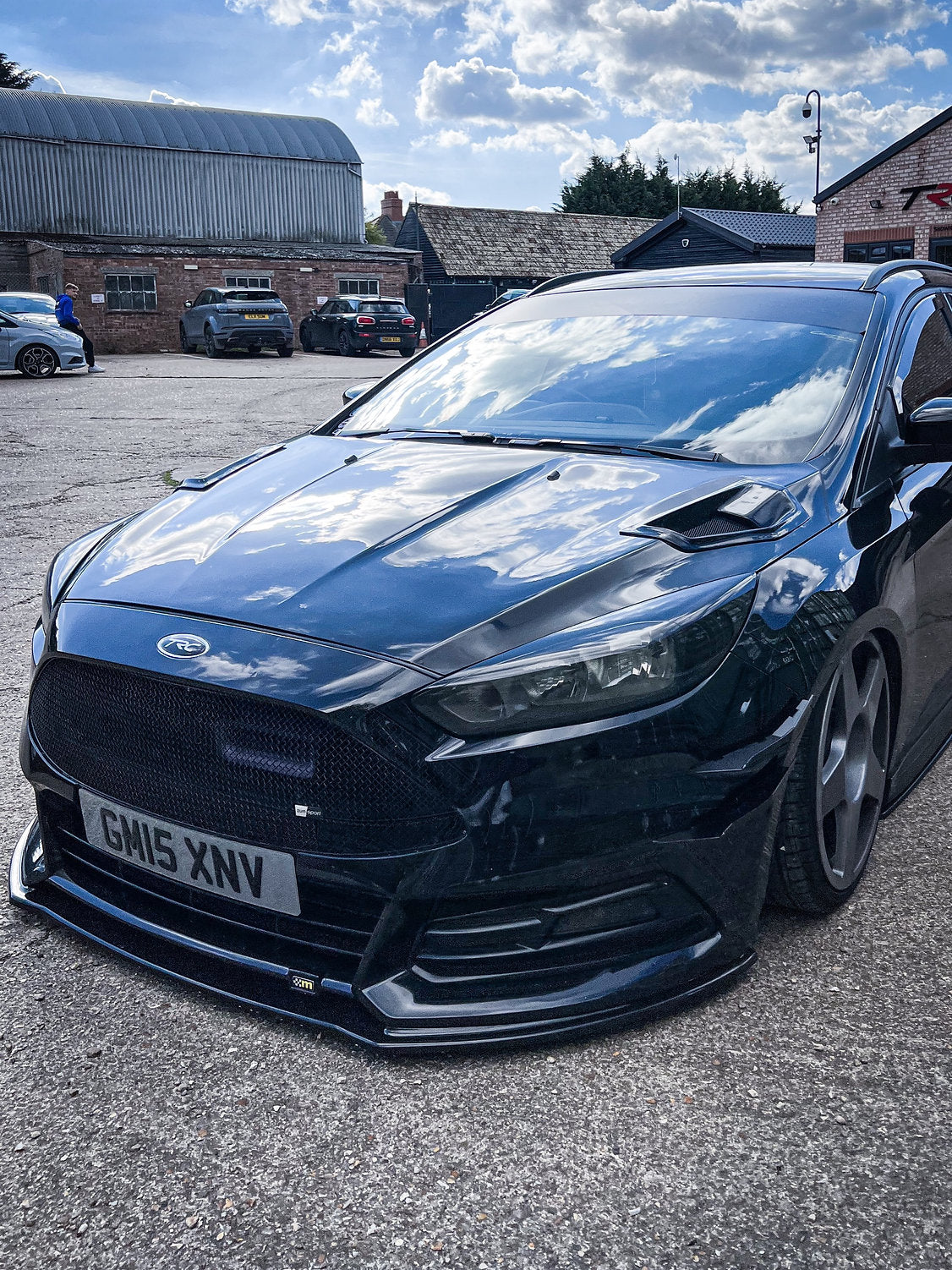 Ford Focus MK3.5 ST250 - Bumper Canards - TMC Motorsport