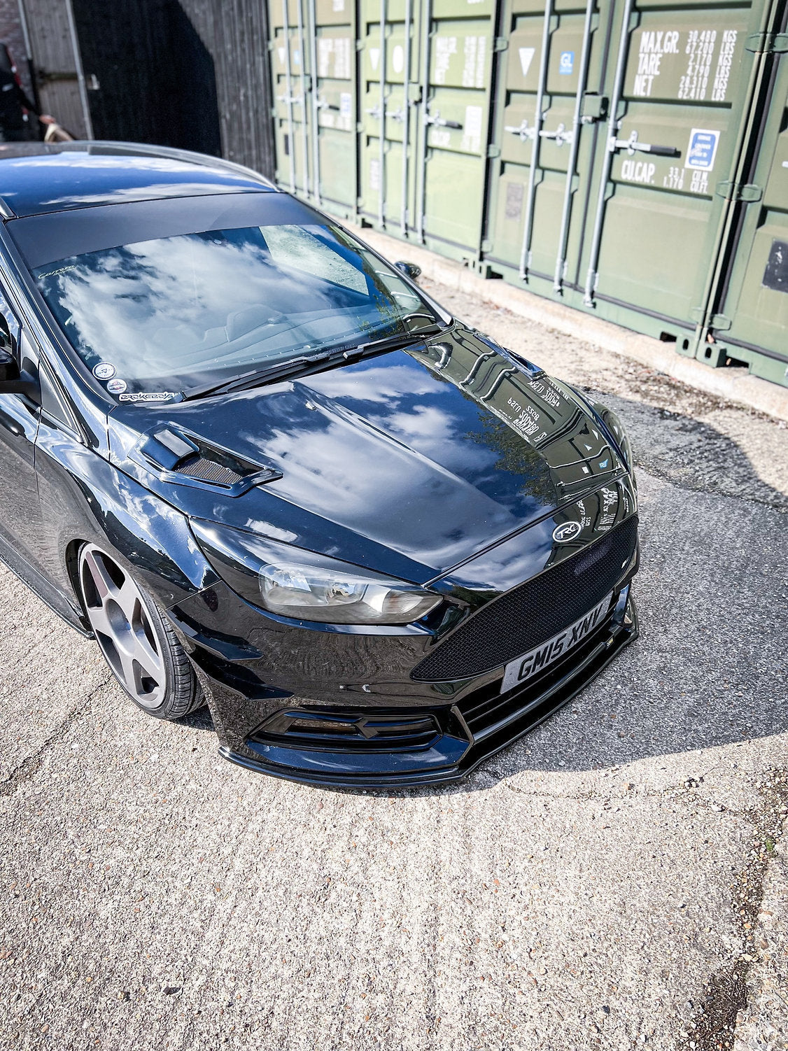 Ford Focus MK3.5 ST250 - Bumper Canards - TMC Motorsport