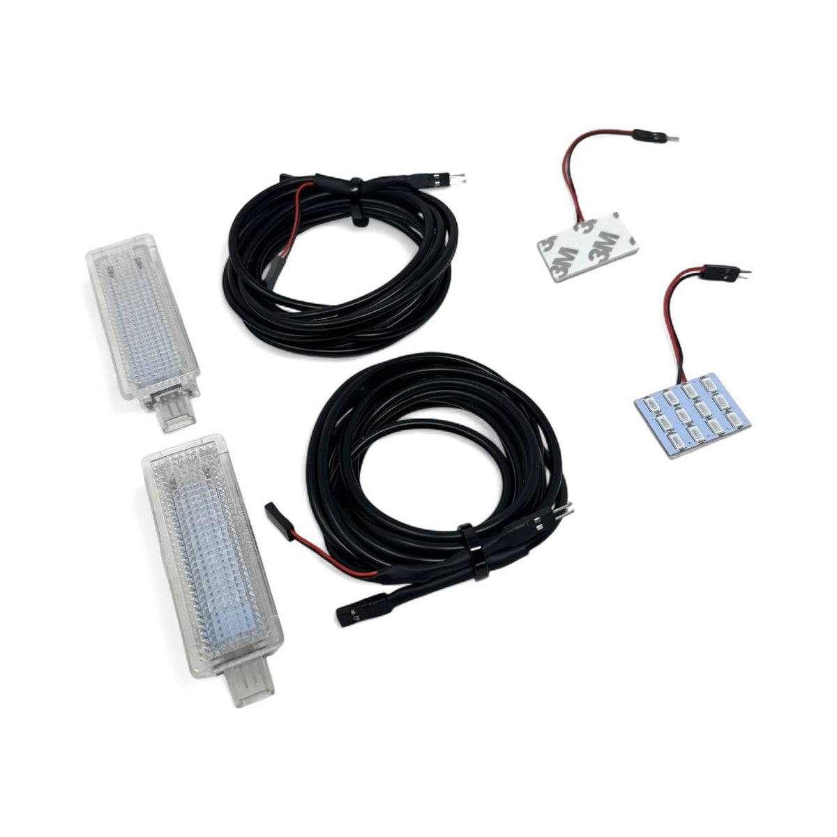 Ford Focus MK3 / MK3.5 - Front & Rear Footwell LED Lighting Kit | CEUK Enhanced Interior Upgrade (OEM Style Unit)
