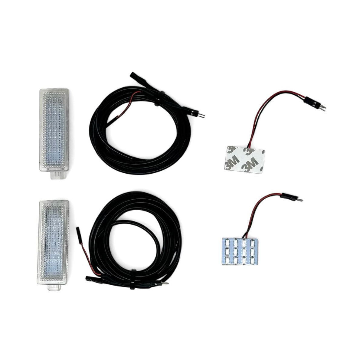 Ford Focus MK3 / MK3.5 - Front & Rear Footwell LED Lighting Kit | CEUK Enhanced Interior Upgrade (OEM Style Unit)