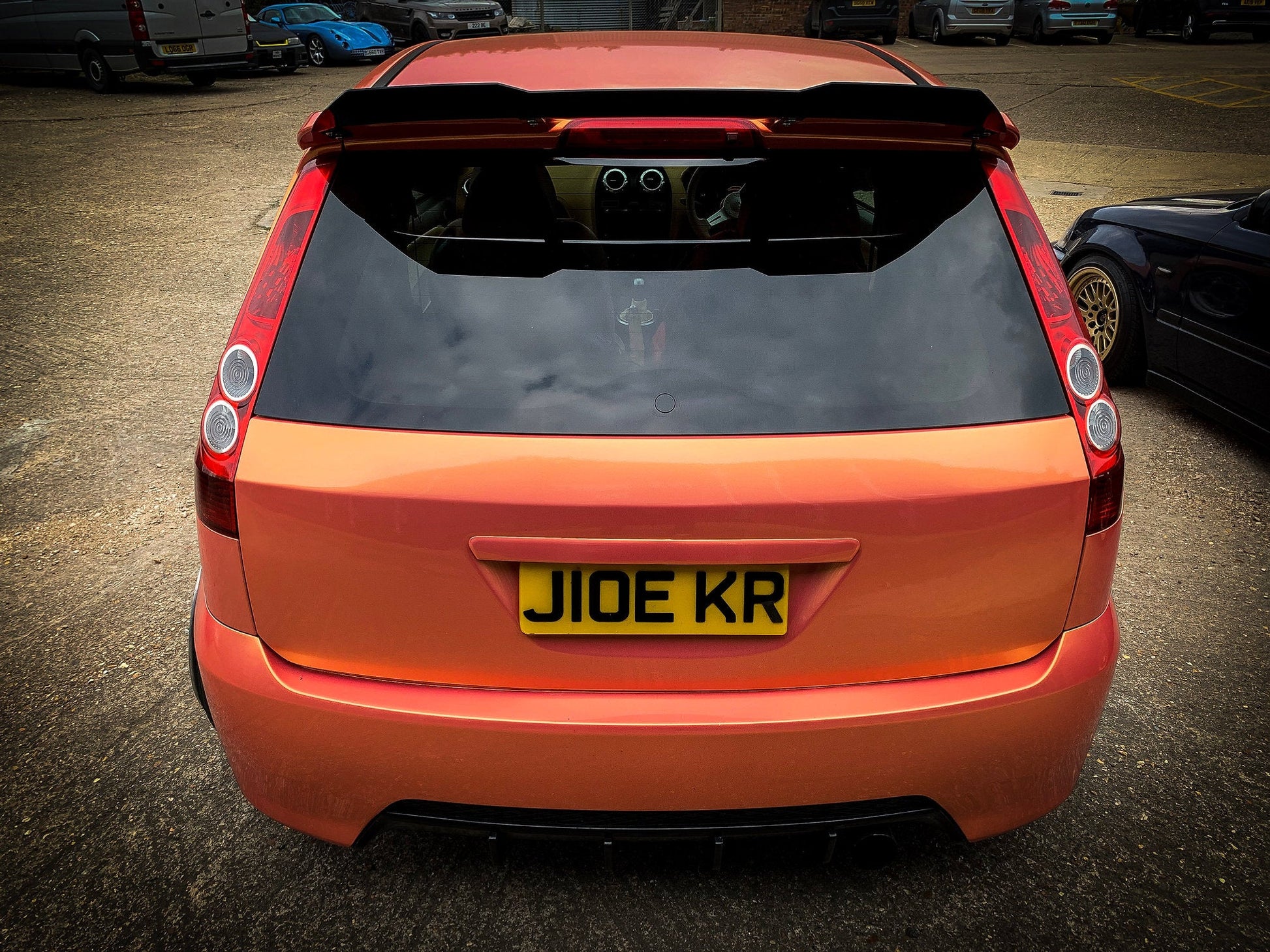 Ford Fiesta MK6 ST150 - Ally-Aero Division Spoiler Lip - TMC Motorsport
