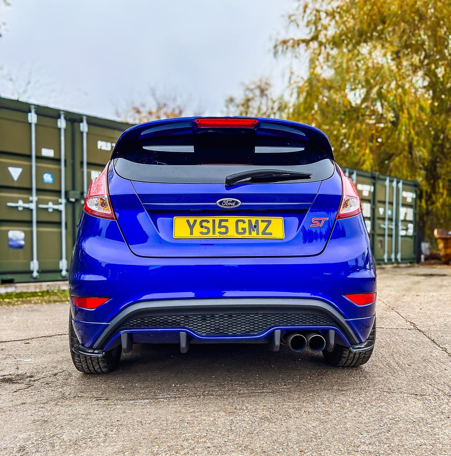 Ford Fiesta MK7.5 ST180 - Diffuser Fin Set - TMC Motorsport