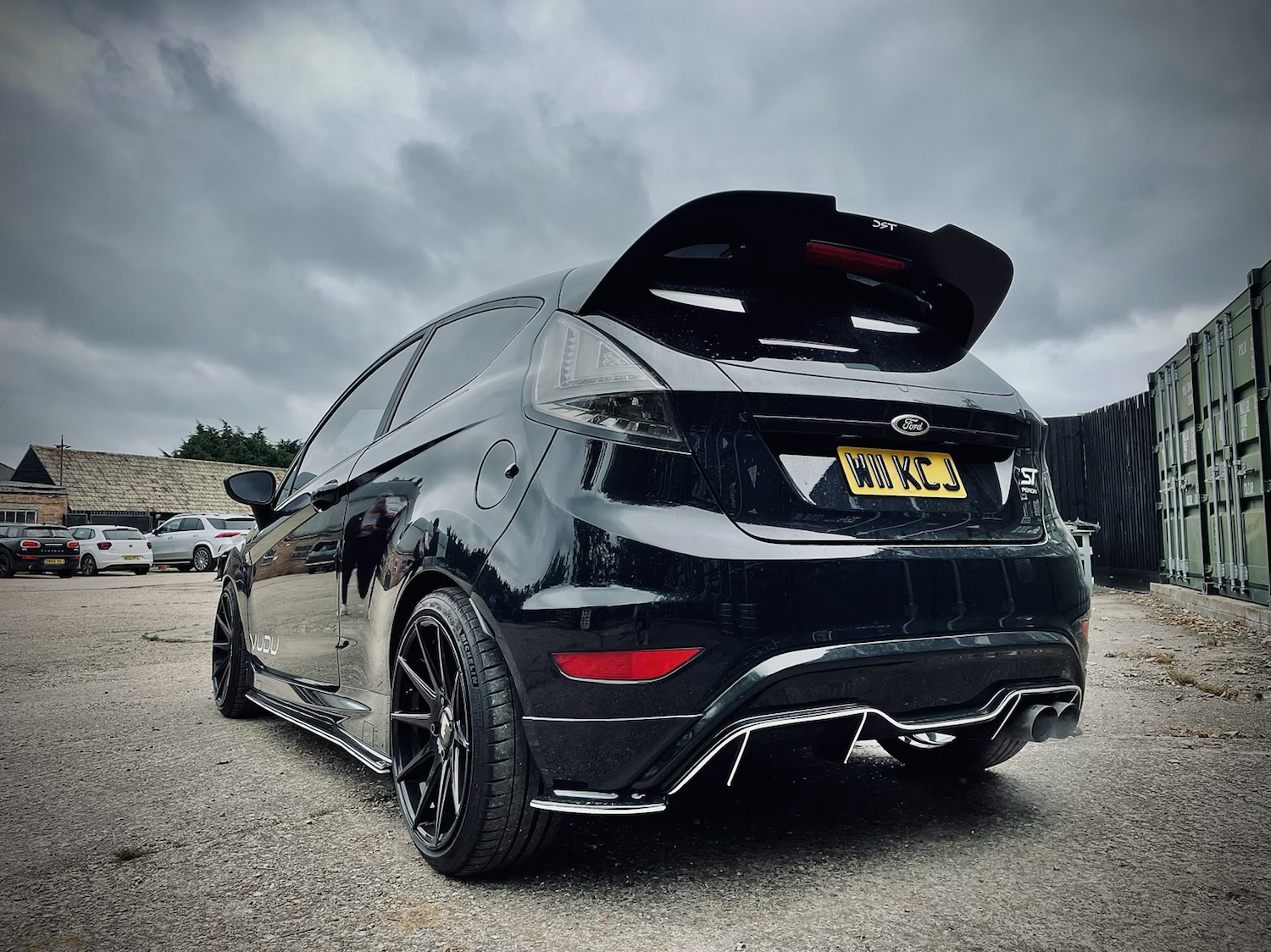 Ford Fiesta MK7.5 ST-Line - Ally-Aero Spoiler Lip - TMC Motorsport