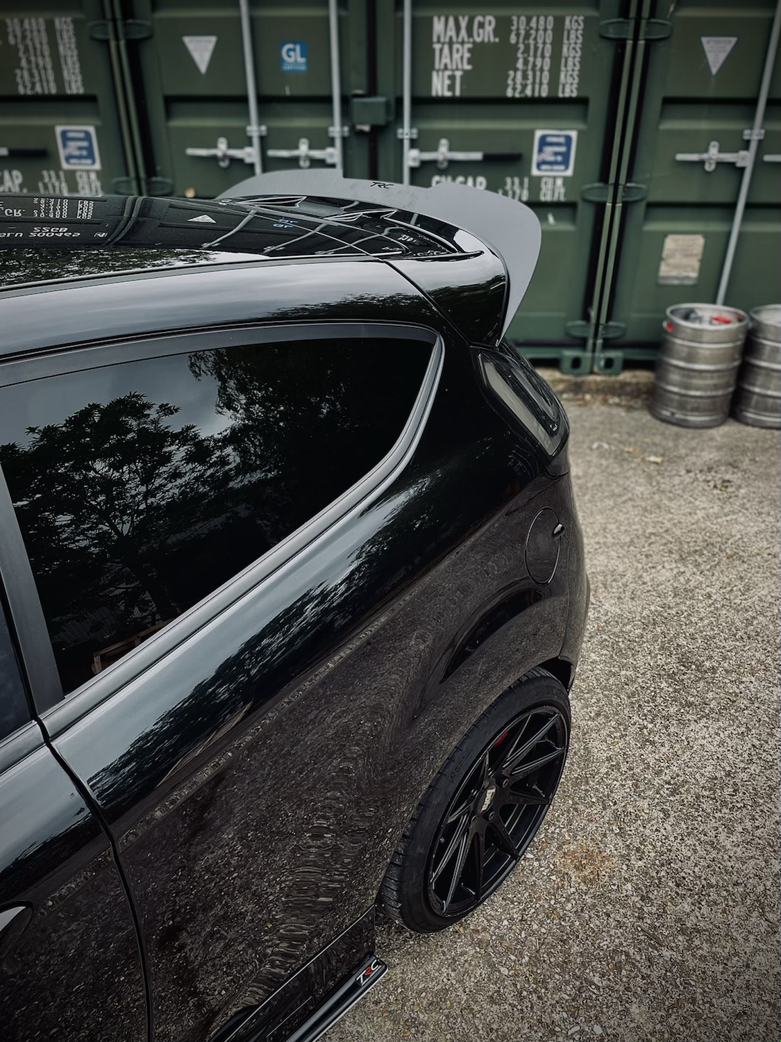 Ford Fiesta MK7.5 ST-Line - Ally-Aero Spoiler Lip - TMC Motorsport