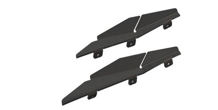 Ford Fiesta MK7.5 ST180 - Ally-Aero Front Bumper Canards - TMC Motorsport