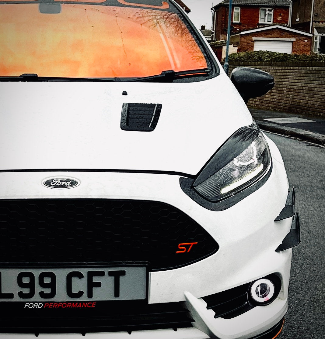 Ford Fiesta MK7.5 ST180 - Ally-Aero Front Bumper Canards - TMC Motorsport