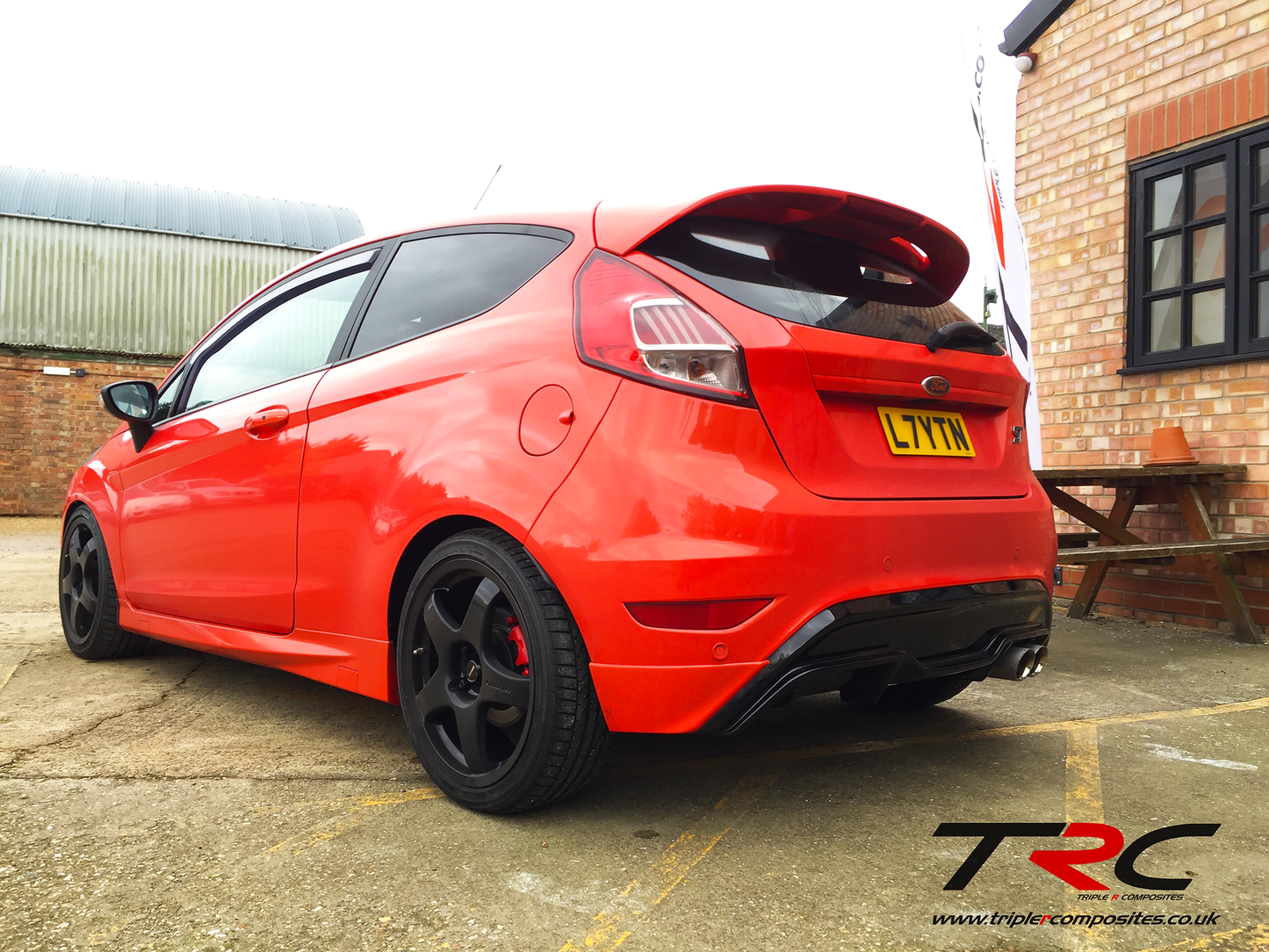 Ford Fiesta MK7.5 ST-Line - Rear Diffuser - TMC Motorsport