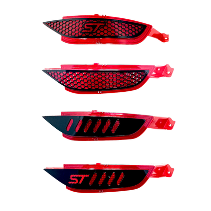CEUK Rear Bumper Fog/Reflector Guards - MK7 & MK7.5 Fiesta (All Models)