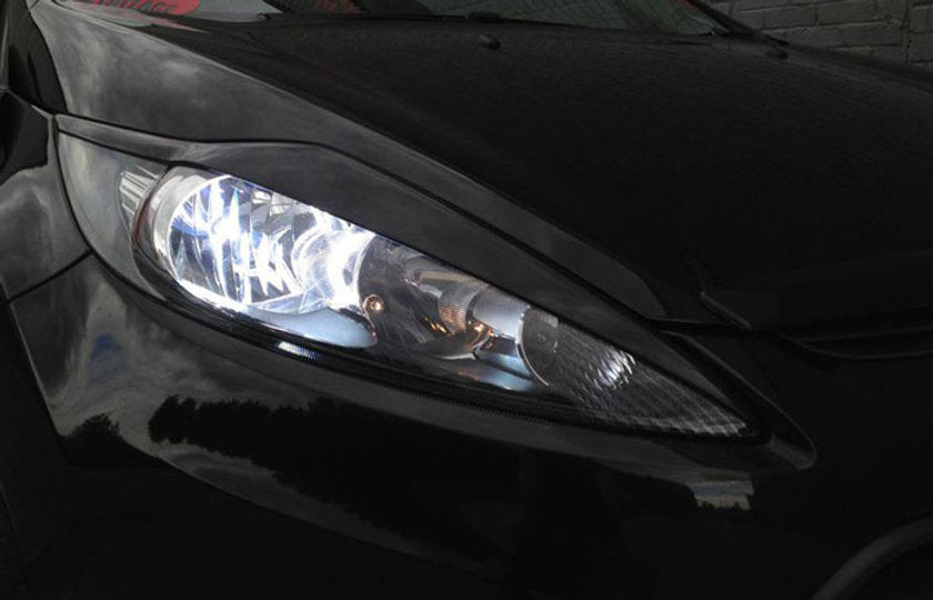 Ford Fiesta MK7 Zetec S - Headlight Brows - TMC Motorsport
