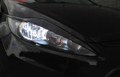 Ford Fiesta MK7 Zetec S - Headlight Brows - TMC Motorsport