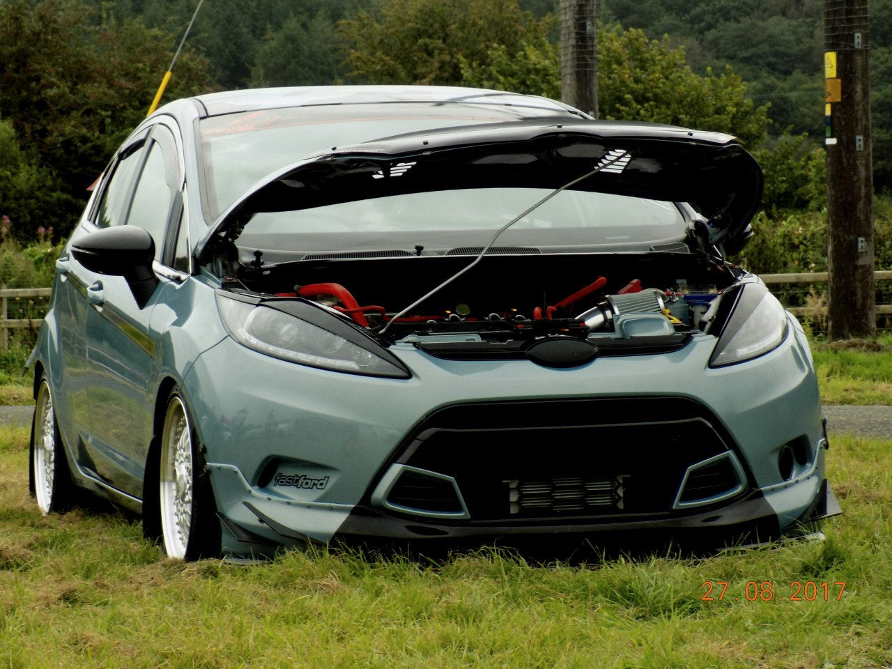 Ford Fiesta MK7 Zetec S - Headlight Brows - TMC Motorsport