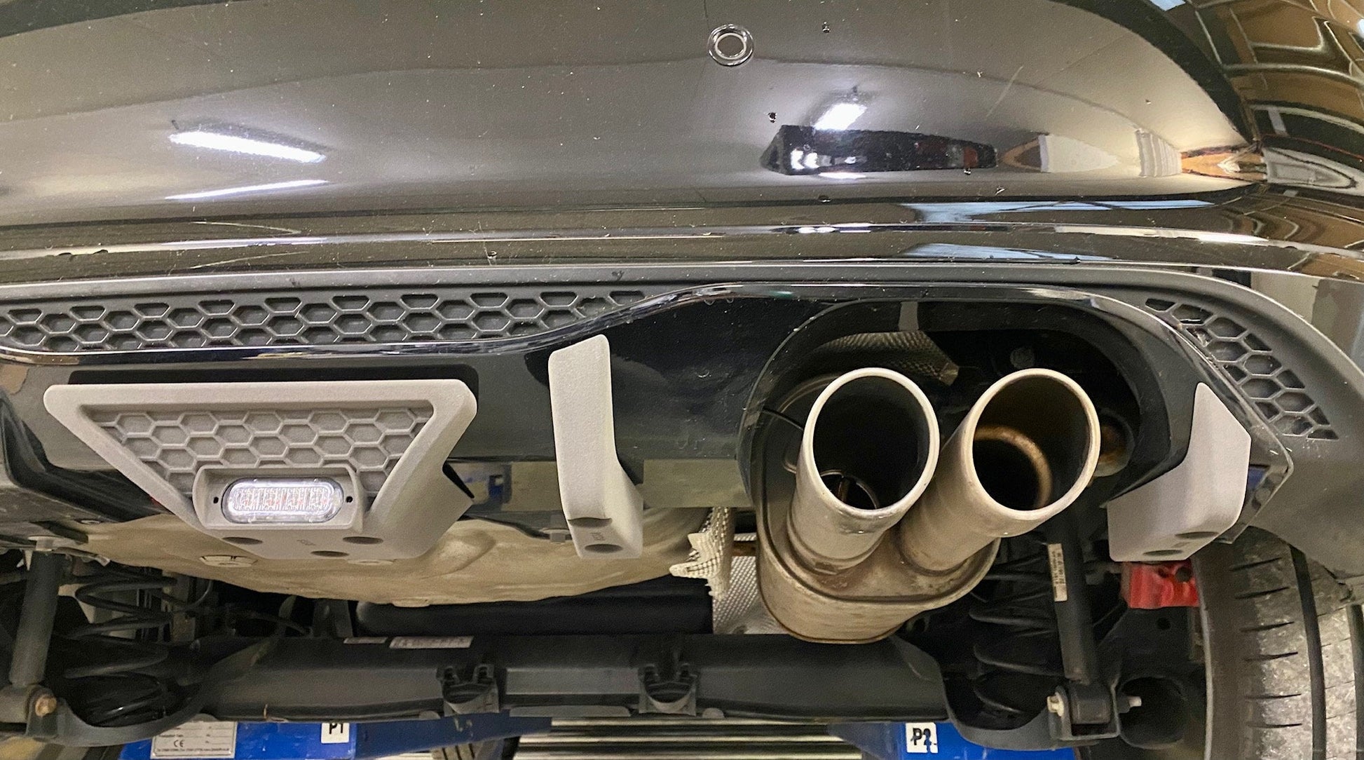 Ford Fiesta MK8 ST - Diffuser Fins Only - TMC Motorsport